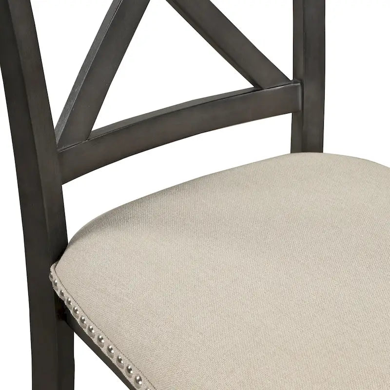 5 Pieces Dining Table and Chairs Set for 4 Persons