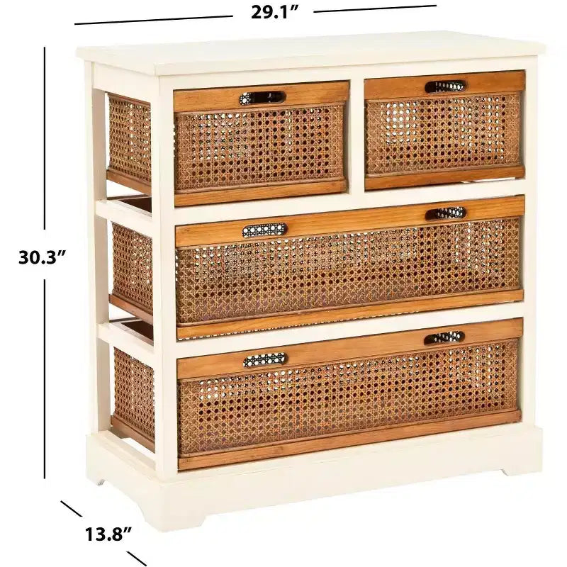 Jackson 4 Drawer Unit - AMH6504 - Safavieh Couture