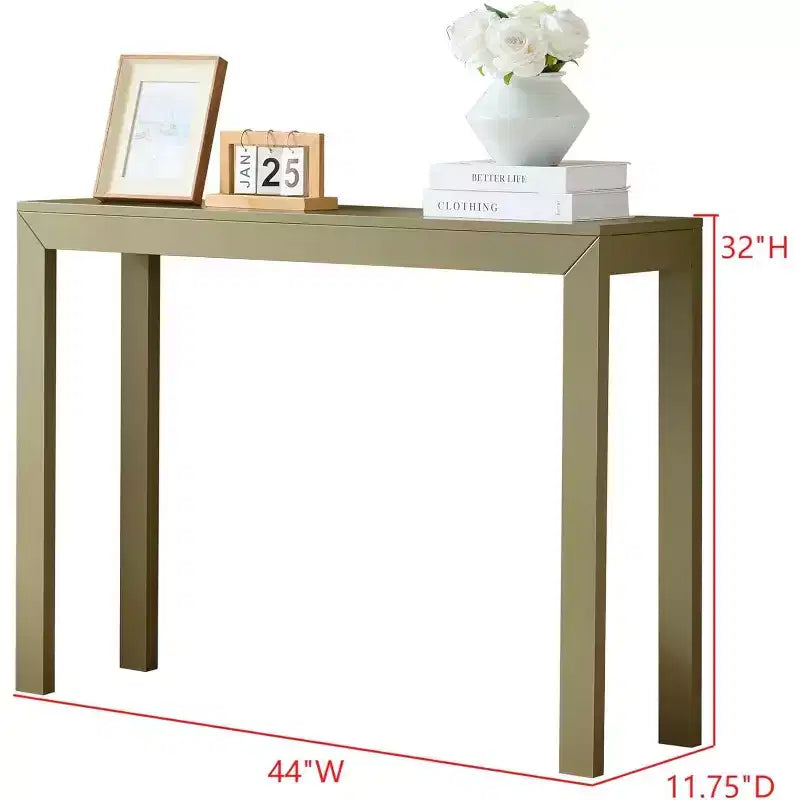Kings Brand Furniture Russel Console Table - Modern Entryway Sofa Table, Behind The Couch, Hallway, Living Room
