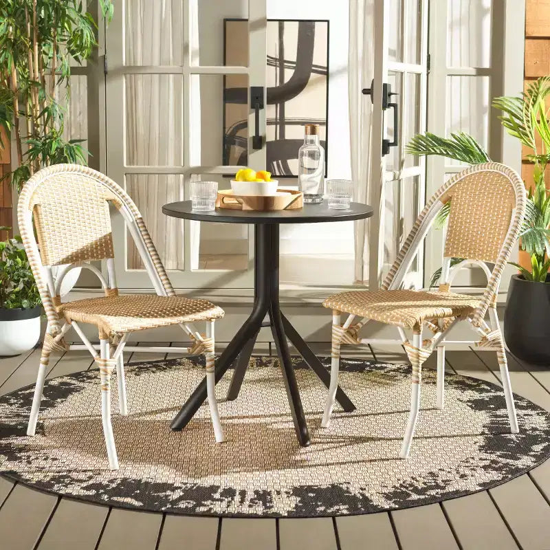 Torino Side Chair Indoor/Outdoor (Set of 2) - PAT7550 - Safavieh