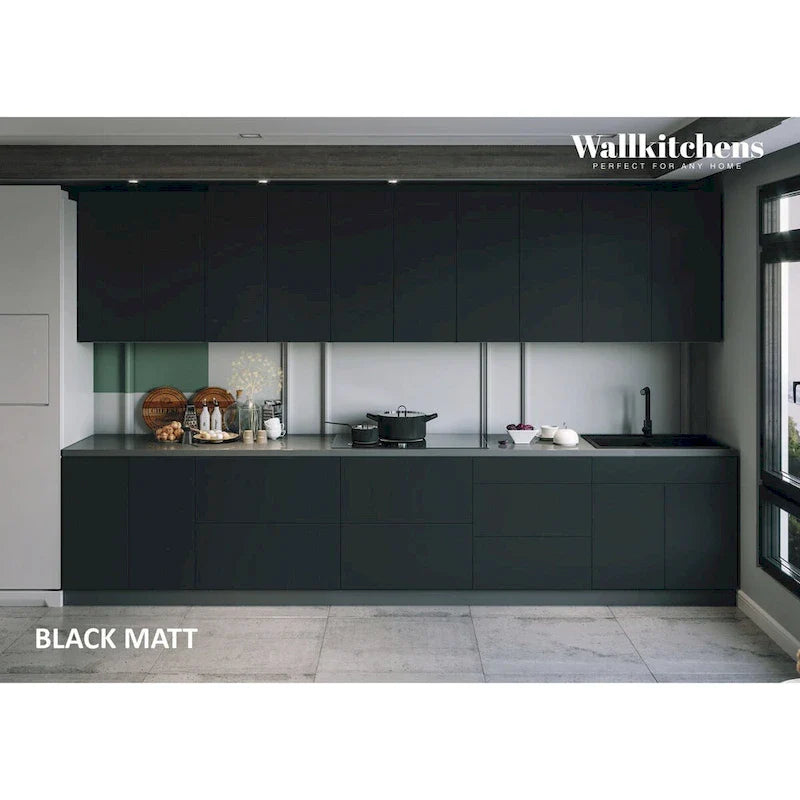 Modern Kitchen Cabinet Set ¨C 13 Ft Wide, 153x24, Multiple Colors
