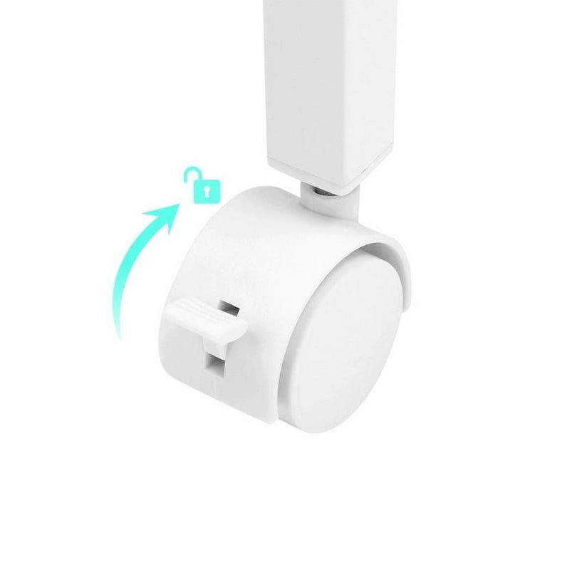 Chariot de rangement roulant à 3 niveaux avec roulettes pour la cuisine et la salle de bain