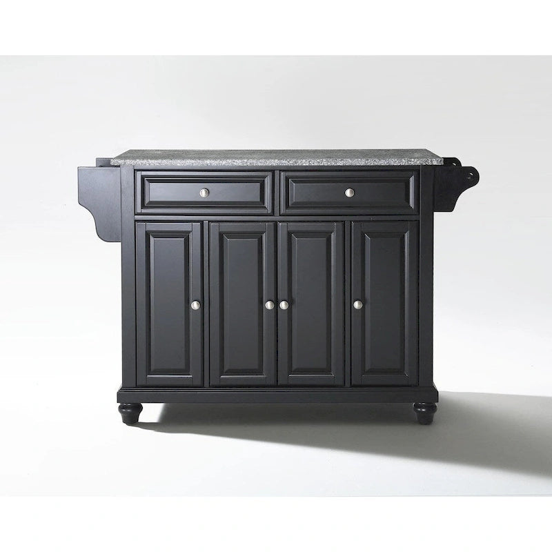 Crosley Cambridge Granite Top Full Size Kitchen Island/Cart - 18d x 51.5w x 36h