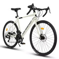Whisen Road Bike, Lightweight Aluminum Frame, Disc Brakes, 16-Speed, Fast Acceleration, Suitable for Men and Women