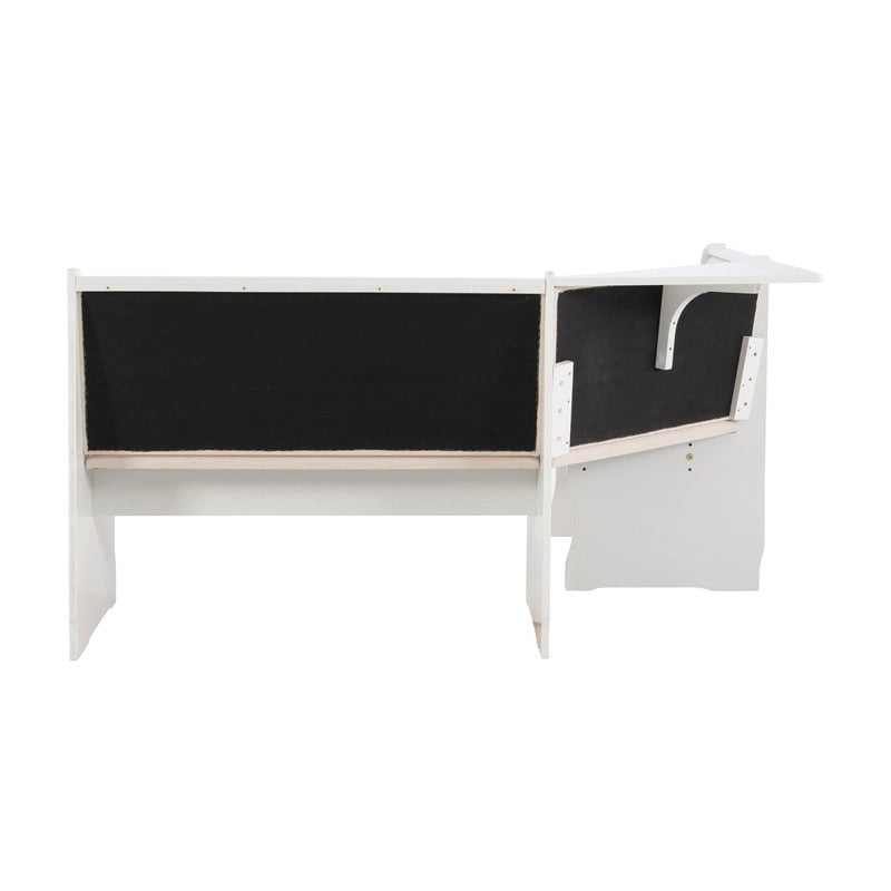 Sedley Farmhouse Nook Dining Set with Storage