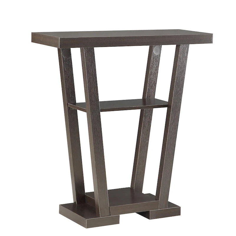 Convenience Concepts Newport V Console Table with Shelves